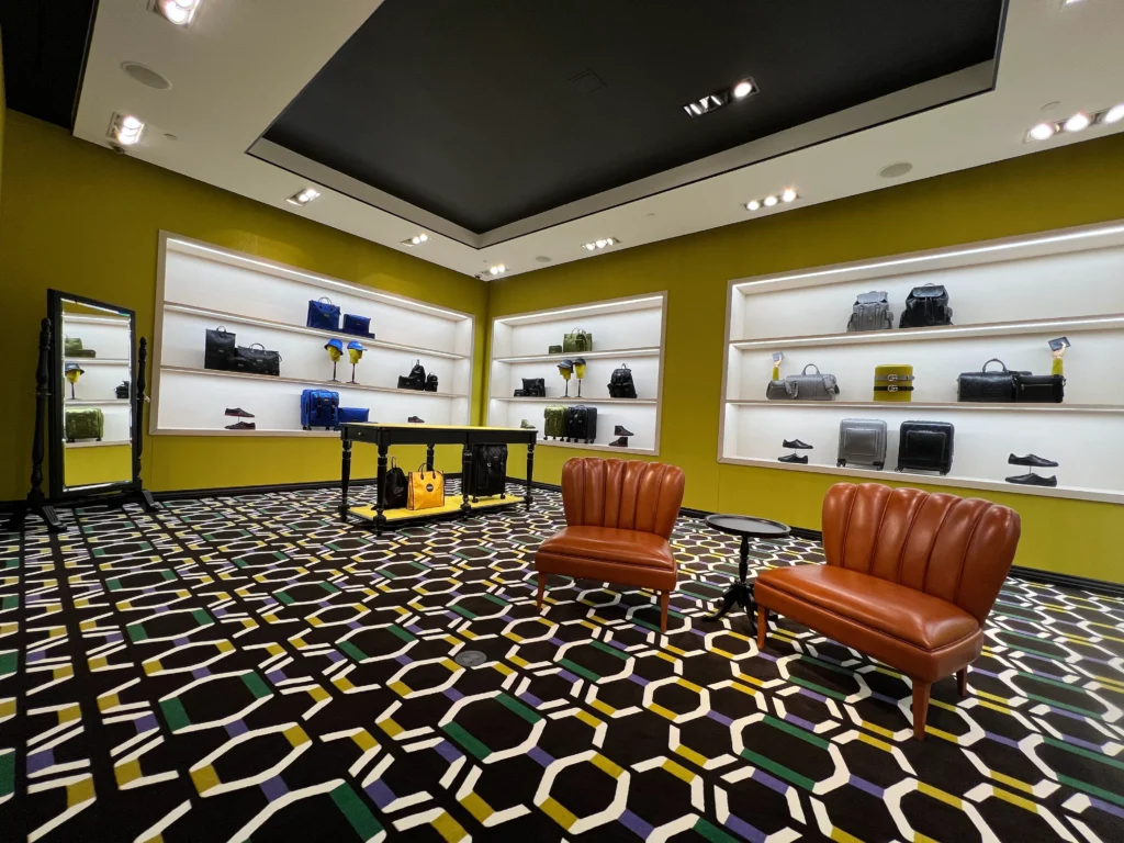 Gucci South Coast Plaza Interior View